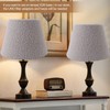 Table Lamp Shade Plush Cloth Tapered Simple Exquisite Lampshade for