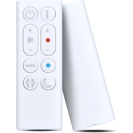 GOUYESHO New Replacement Remote Control for Dyson Hot+Cool Gen1 HP10 Fan(White)
