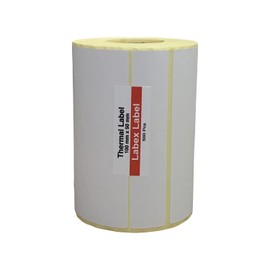 Labex Label - Zebra Labels 100 x 50 mm | Barcode Label - Thermal Labels on Roll; Pack of 500 - 1 Roll; 500 Thermal Label Barcode/Address Thermal Labels