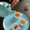 Sweejar Porcelain Teapot with Removable Stainless Steel Infuser,Microwave & Dishwasher