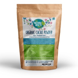 Organic Cacao Powder 125g by The Natural Health Market