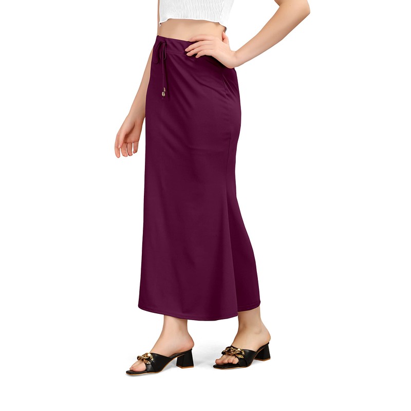 Kipzy - Falda larga de licra para mujer, para playa,
