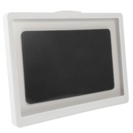 LABRIMP Tablet Wall Mount Holder Rotating Design for Bathroom Kitchen Easy Installation Supports Vertical Horizontal Viewing Sturdy Durable Tablet Stand