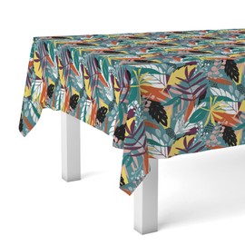 Martina Home Tablecloth Oilcloth Navia Blue 140 Round