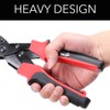 TAKIT Hole Punch Plier, Revolving Heavy Duty Leather Hole Punching