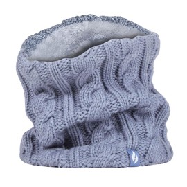 HEAT HOLDERS - Women's Thermal Winter Neck Warmer - 3.5 tog - One size (Dusky Blue)
