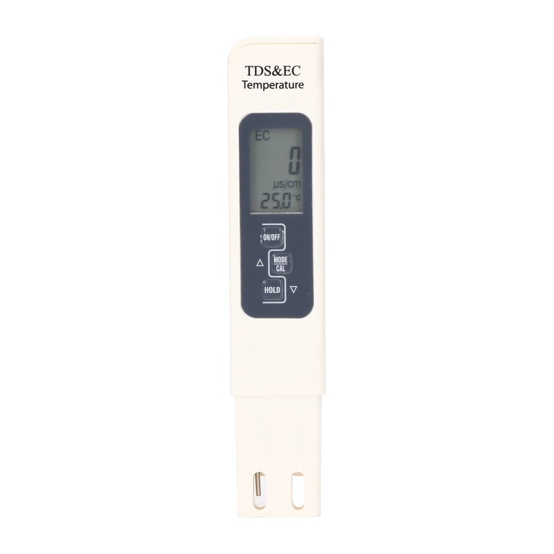 EC TDS Meter 3 in 1 3 Key 0‑9999ppm Water