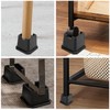 shouwuhho Bed Risers 2 inch, Furniture Risers Elevation in Heights