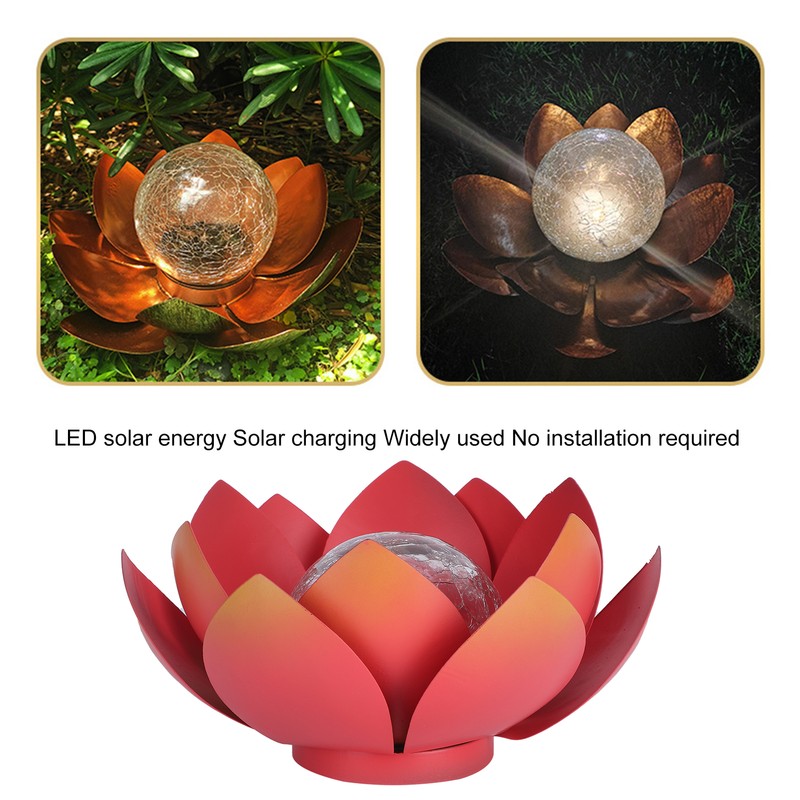 Lotus Lamp LED Water Proof No Need Install Widely Used