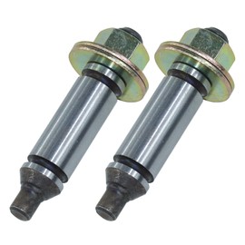 BOSFLAG 2 Pack W10359272 dryer rear drum support roller shaft Replaces 1878663 3387707 3399509 shaft 8575325 rear drum roller shaft ap6020389, whirlpool ps11753708, wpW10359272 dryer drum roller axle