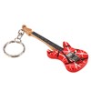 Guitar Keychain Portable Cute Mini Guitar Pendant Key Chain Ring