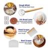 Banneton Bread Proofing Basket Set, Sourdough Bread Baking Supplies, Sourdough