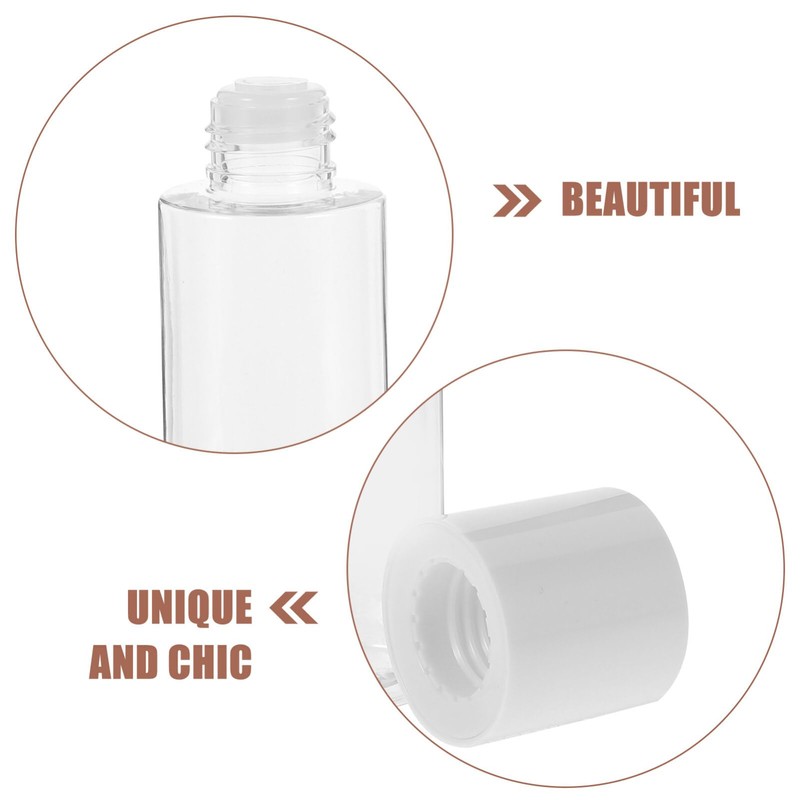 Ipetboom 4pcs Travel Bottles for Toiletries 150ml Shampoo and Conditioner