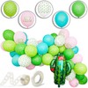 BLUE PANDA Cactus Balloons - 50 Pack, 12 In Blue
