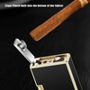 SNYYIAI Classic Lighter, Butanemetal Engraving Jet Torch Lighter, Side Slide