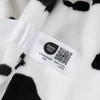 Cozy Bliss Cow Print Throw Blanket Non Shedding MilkyPlush™ Fleece