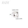 METALLIXITY Square Nuts (M3x5.4x2.4mm) 50pcs 304 Stainless Steel Hardware Nuts