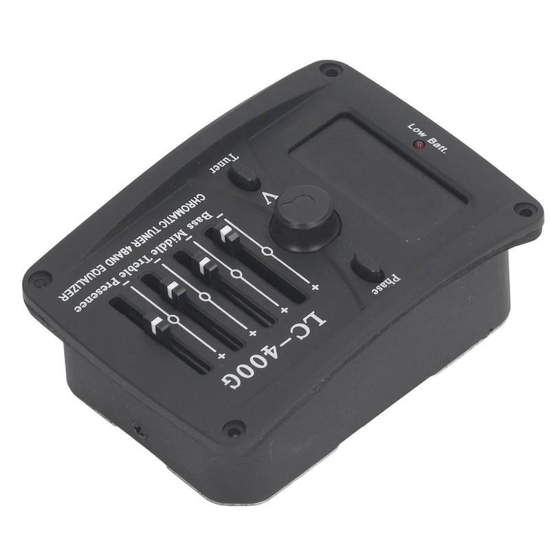 Acoustic Guitar 4 Band Equalizer EQ Preamps Piezo Pickup Chromatic