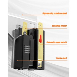 QAGGUM Gas Dryer Flame Sensor Fit for GE Kenmore Hotpoint Clothes Dryer, Gas Dryer Heat Detector Replace WE4X448 55428