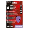 Trend Zirconium 102 x 151mm 80 Grit Abrasive Detail Sanding