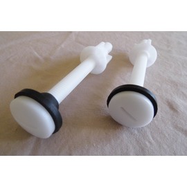 NuFlush 3 inch Toilet Seat Hinge Bolts