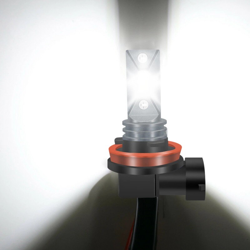 SHENKENUO 2x H11 LED Headlight Super Bright Bulb Kit HIGH/LOW