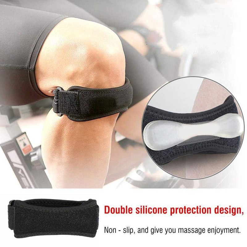 ZJchao Rodillera Soporte Fitness Rótula Correa Sporting Running Basketball Knee