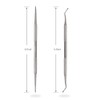 ZIZZON Ingrown Toenail File and Lifter Double Sided Professional Surgical