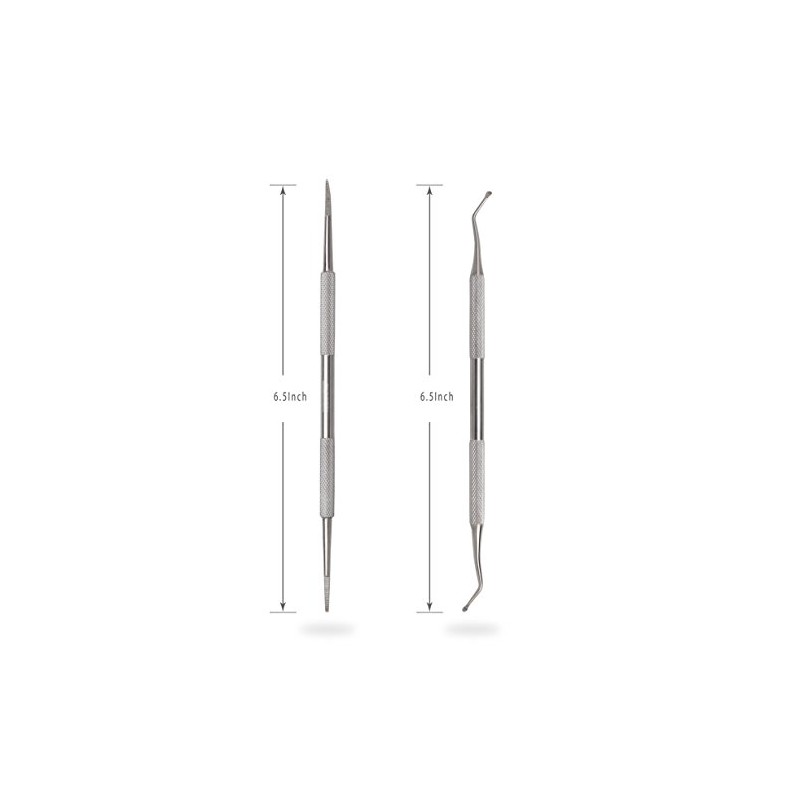 ZIZZON Ingrown Toenail File and Lifter Double Sided Professional Surgical