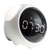 Expression Clock Cute Dog Shape Multifunctional LED Digital Alarm Clock