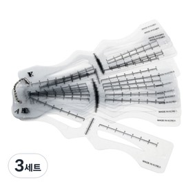 Partner_Reference 3 sets of 12 eyebrow guides / 눈썹 가이드 12종 세트 3세트
