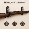 Wooden Tool Holder for Wall, Vertical Long Instrument Hangers Wall