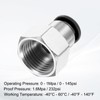 QUARKZMAN Push to Connect Fittings 10 mm Tube OD x