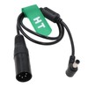 HangTon 12V XLR 4 Pin to DC Barrel 5.5x2.5mm for