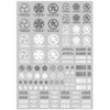 Haikyu Parts JPN Decal 00 Gray 1 Piece Plastic Model