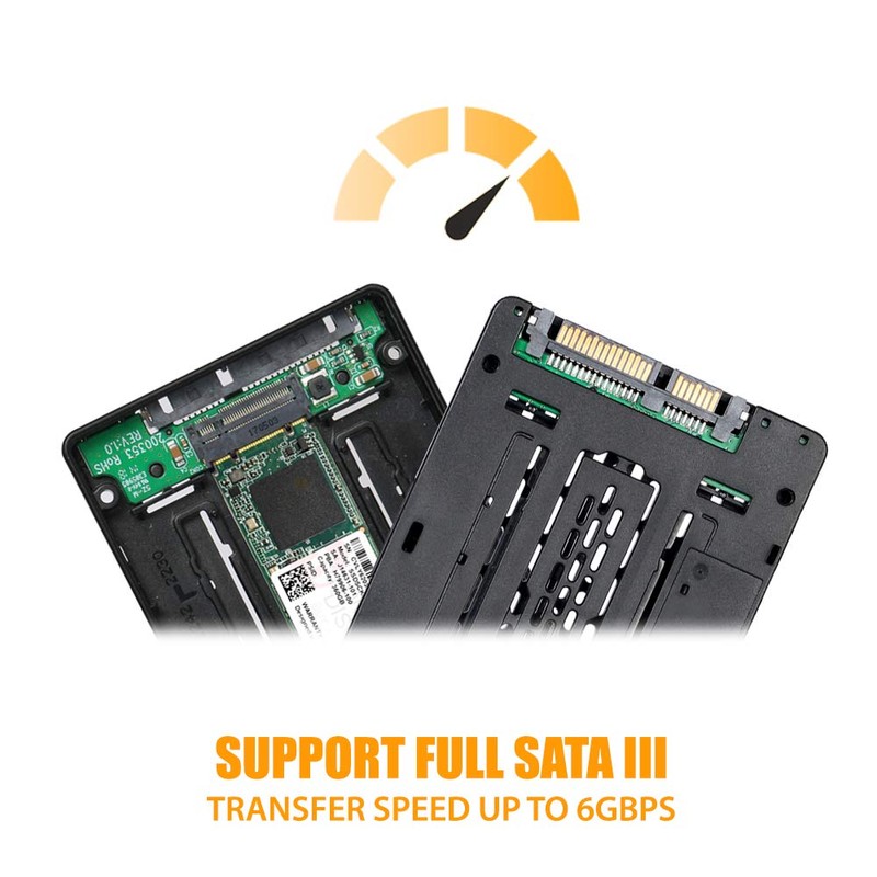 ICY DOCK EZConvert M.2 SATA SSD to 2.5" SATA SSD