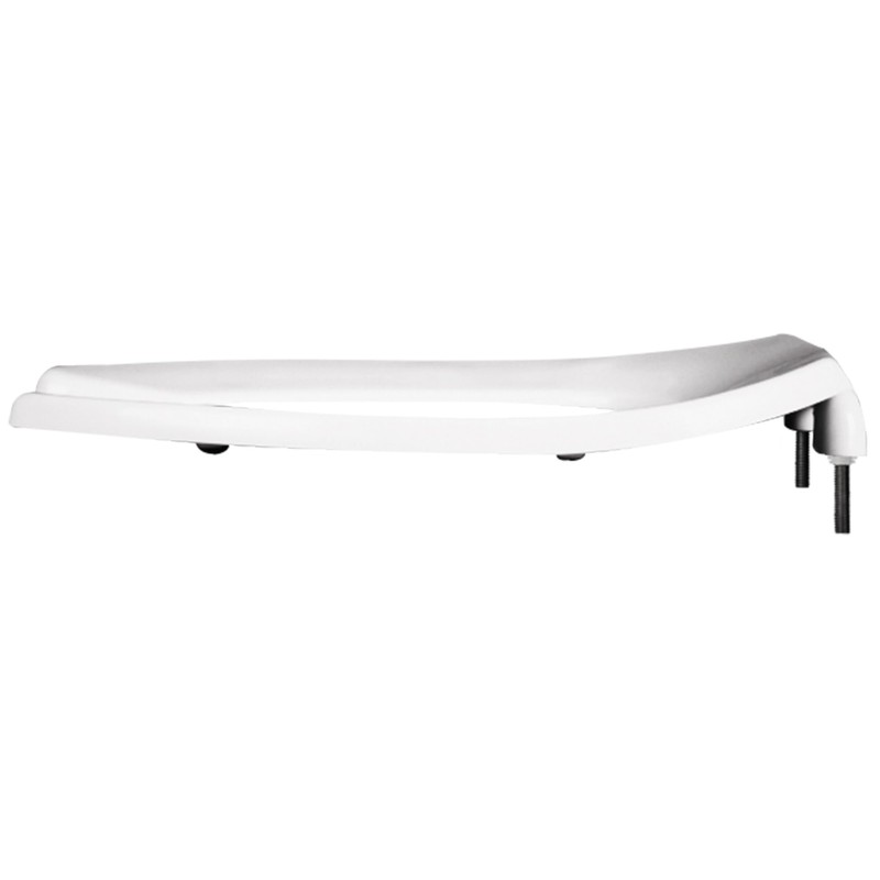 CHURCH 295SSCT Commercial Open Front Plastic Toilet Seat, Heavy Duty