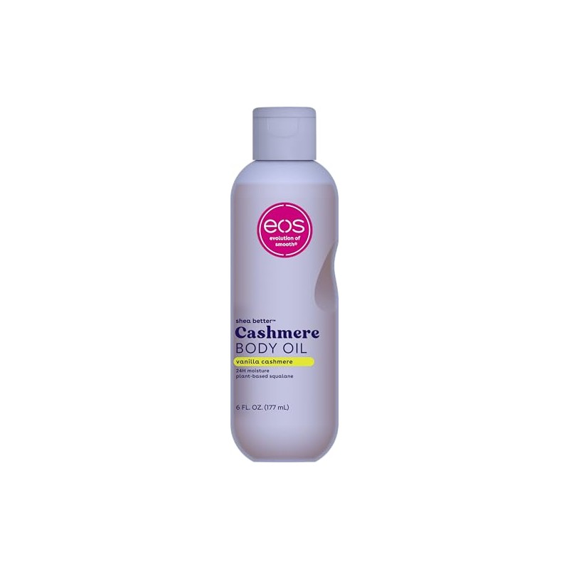 eos Aceite Corporal De Cachemira Vainilla Y Cachemira Hidratación 24