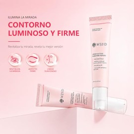 Crema para Ojos con Salmon DNA PDRN, Niacinamida, Hidratante para Bolsas, Piel firme, Líneas Finas, Ojeras y Arrugas, Cuidado de La Piel, Crema de Ojo