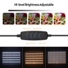 Domary USB LED Video Light Kit Photography Ligh-ting 3200K-5500K 120pcs