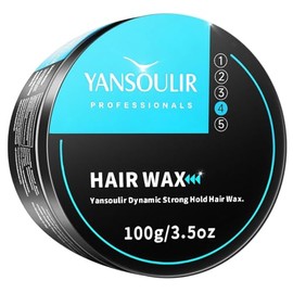 Yansoulir Men's Matte Hair Wax, All Day Hold, Flake-Free, Non-Greasy, For All Hair Types