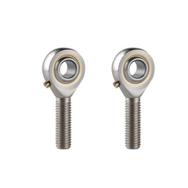 Smartsails (2pcs) POSB4 Rod End Bearings 1/4-inch Bore Pre-Lubricated Bearings 1/4-28 Male Thread Right Hand