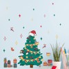 Condessacity Christmas Tree Wall Sticker Window Decor Window Treatment Christmas