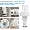 10201 Pool Drain Adapter And Pool Hose Plug - Compatible