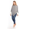 Marine Cashmere - Cashmere Blend Poncho for Women Delicate and