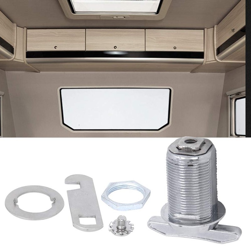 TOPINCN Cabinet Lock Thumb Operated Offset Cam Lock Keyless Cam