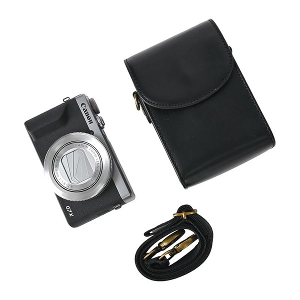 BMAOLLONGB G7 X Mark III Case, PU Leather FullBody Camera