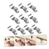 CAXUSD 10Pcs Vinyl Siding Hooks for Easy Hanging Siding Hangers