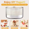 Yogurt Maker, Greek Yogurt Maker with Timer Control and Strainer,