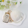 YILINXI Key Fob Cover with Pom Pom Keychain, Car Key